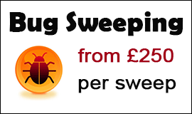 Bug Sweeping Cost in Great Yarmouth